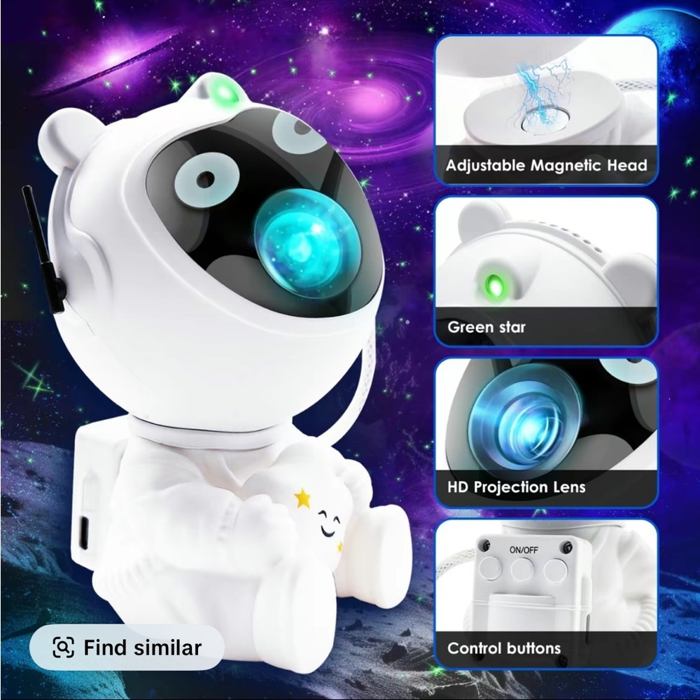 Astronaut Nebula Projector - Picture 7 of 10